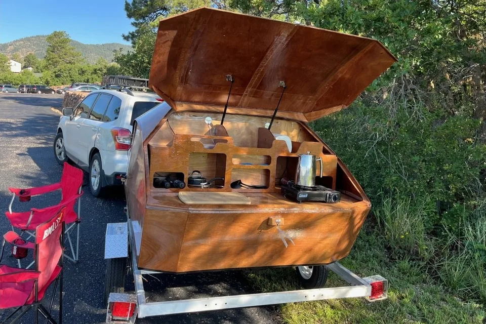 CLC Teardrop Camper 🌄 Easy towing, off-grid power, no setup! 🚙