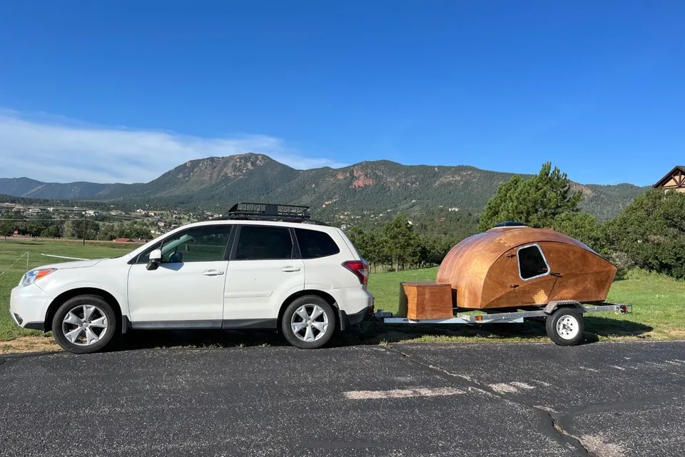 CLC Teardrop Camper 🌄 Easy towing, off-grid power, no setup! 🚙
