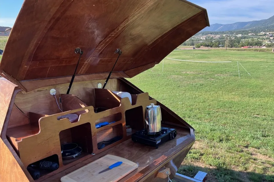 CLC Teardrop Camper 🌄 Easy towing, off-grid power, no setup! 🚙