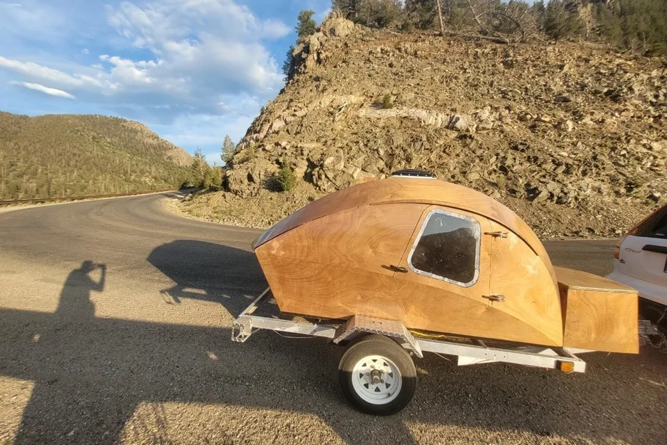 CLC Teardrop Camper 🌄 Easy towing, off-grid power, no setup! 🚙