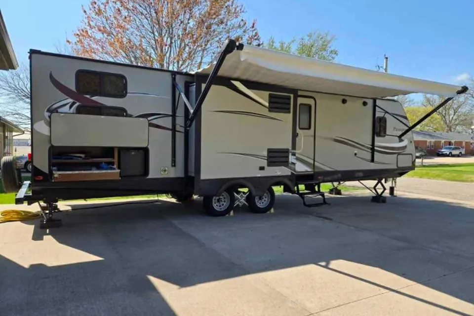 Mike and penny’s Keystone Passport Travel Trailer