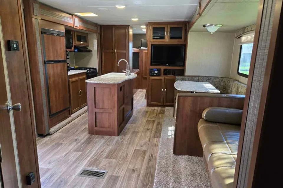 Mike and penny’s Keystone Passport Travel Trailer