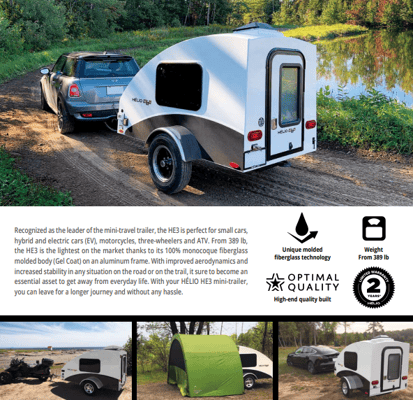 Helio HE3+ Lightweight Trailer
