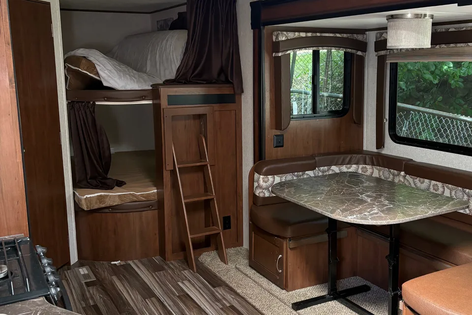 Jayco 28’ BH Travel Trailer with Paddle Boards