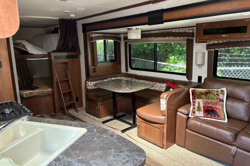 Jayco 28’ BH Travel Trailer with Paddle Boards