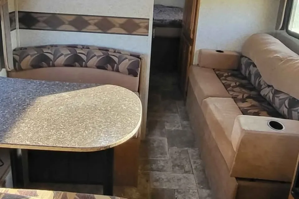 Remy's Vintage Evergreen Everlite Travel Trailer
