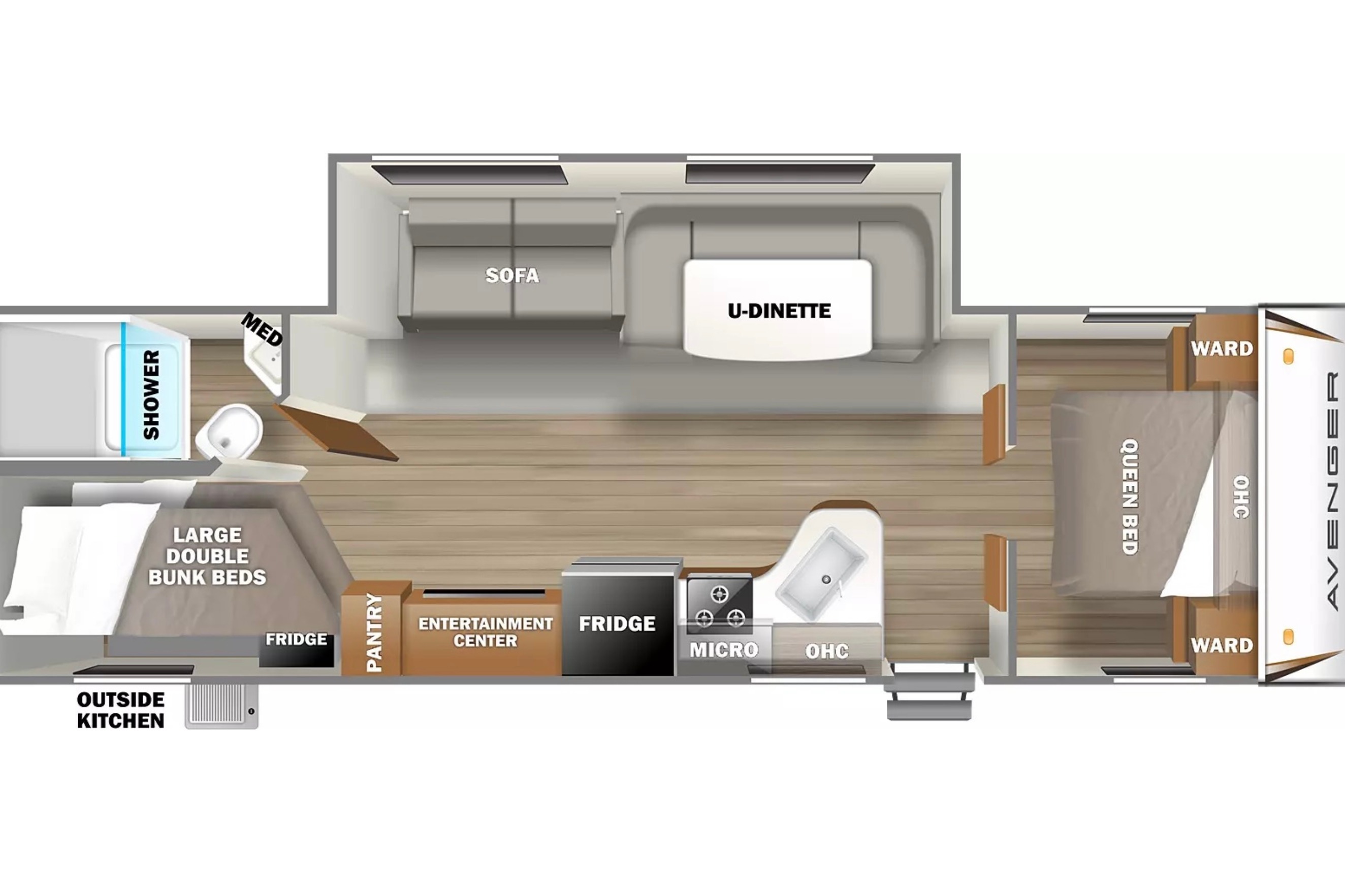 Prime Time Avenger Travel Trailer