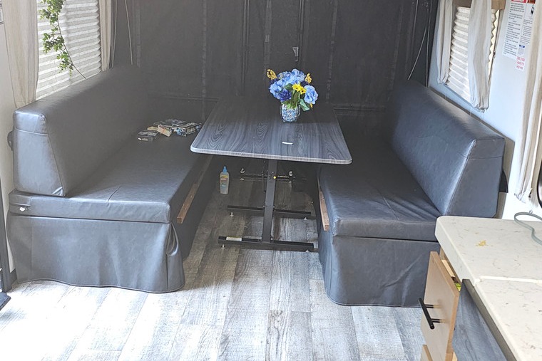Gina's Forest River MBRR33 Toy Hauler