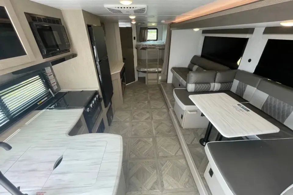Jordan's Forest River Wildwood Travel Trailer