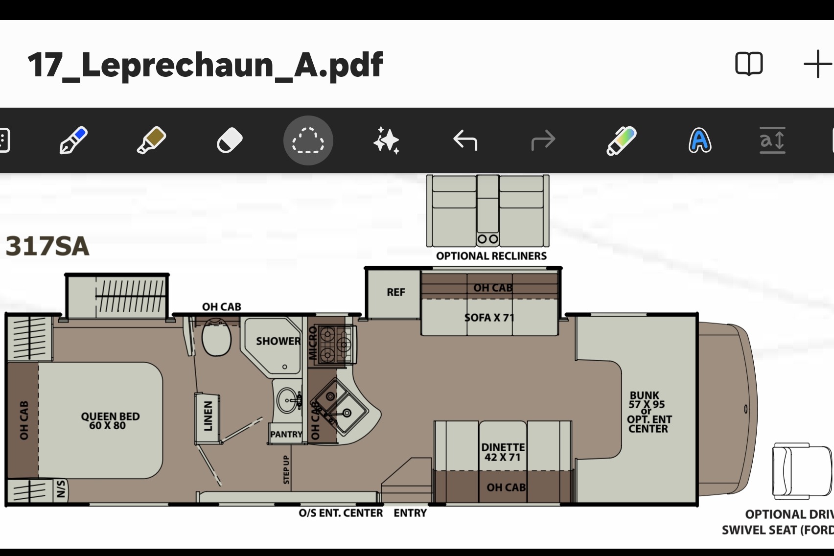 Space Coachmen Leprechaun
