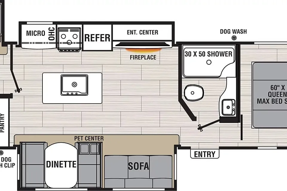 Quinn's Coachmen Northern Spirit 3379BH Travel Trailer