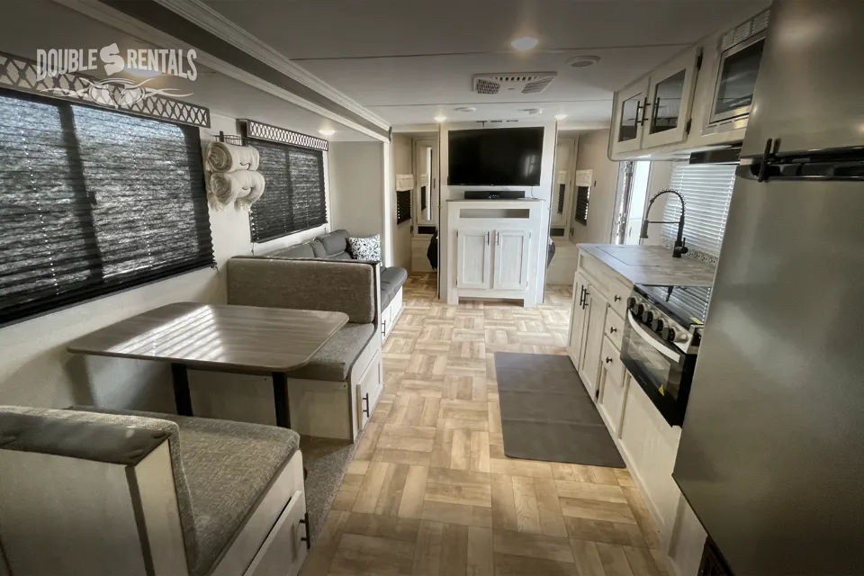SHASTA Dual-Entry Bunkhouse with Private Master, Solar, and TWO A/C units!