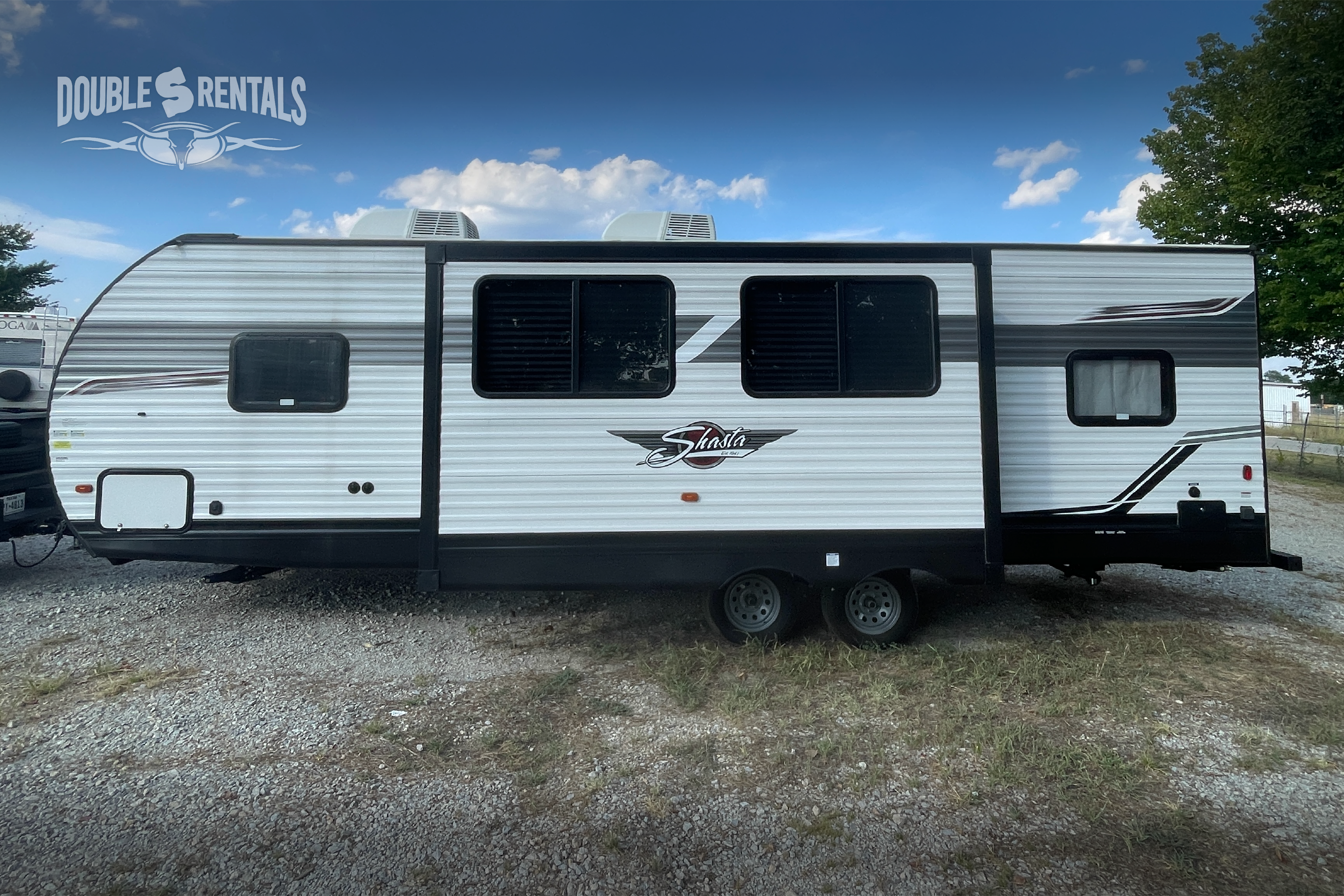 SHASTA Dual-Entry Bunkhouse with Private Master, Solar, and TWO A/C units!