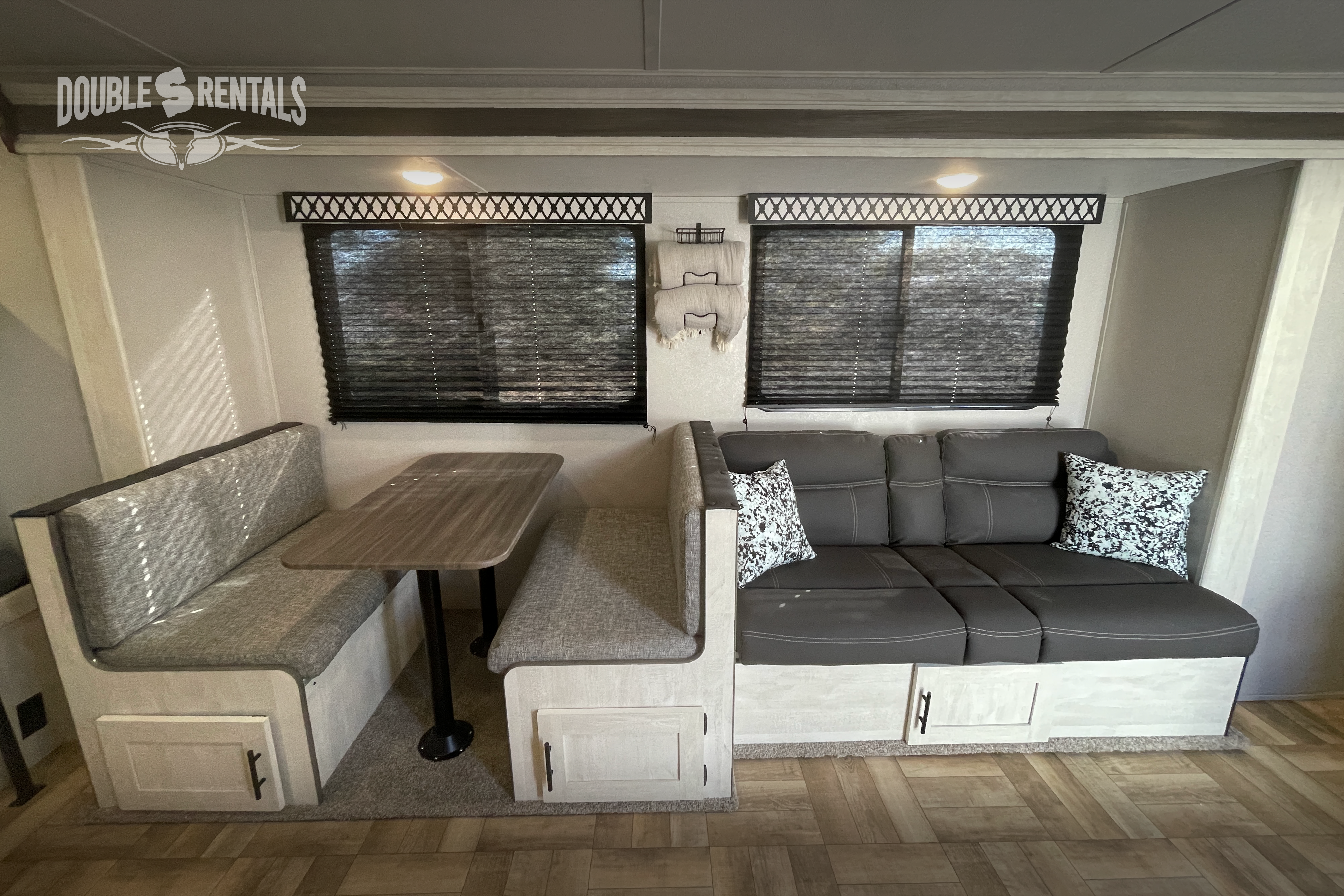SHASTA Dual-Entry Bunkhouse with Private Master, Solar, and TWO A/C units!