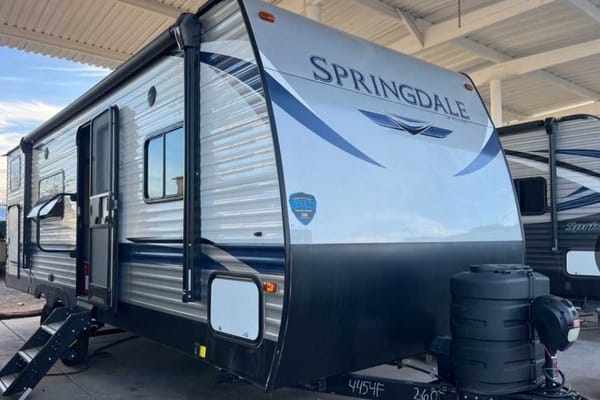 The Skei's Keystone Springdale Travel Trailer