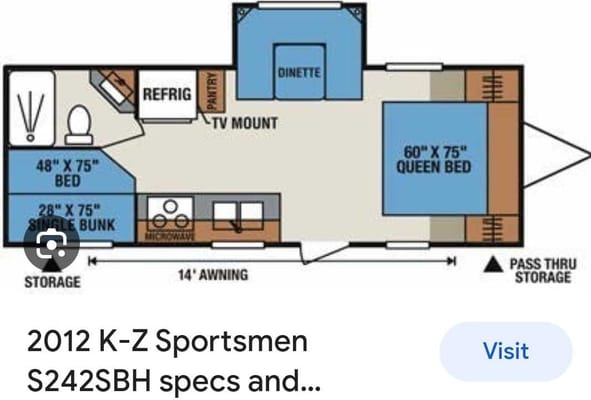 Sportsmen KZ Travel Trailer