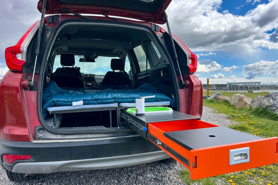 CR-V Adventure Pod — AWD, Sleeps 2, Kitchen + Sink