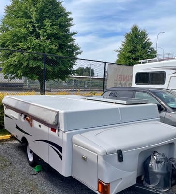 kangxing's Coleman Camping trailer Tent Trailer