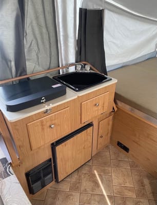 kangxing's Coleman Camping trailer Tent Trailer