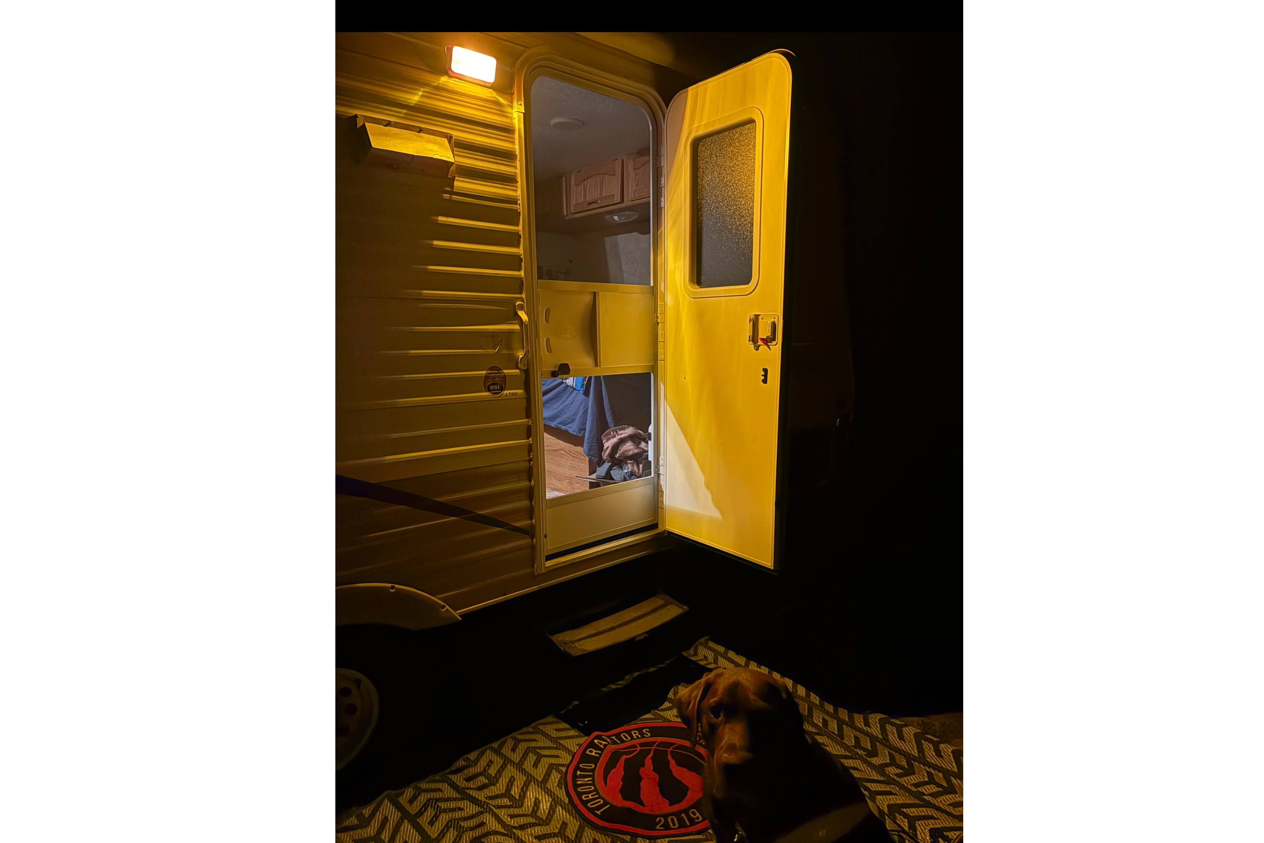 Charla's one of a kind Keystone SM1 Travel Trailer