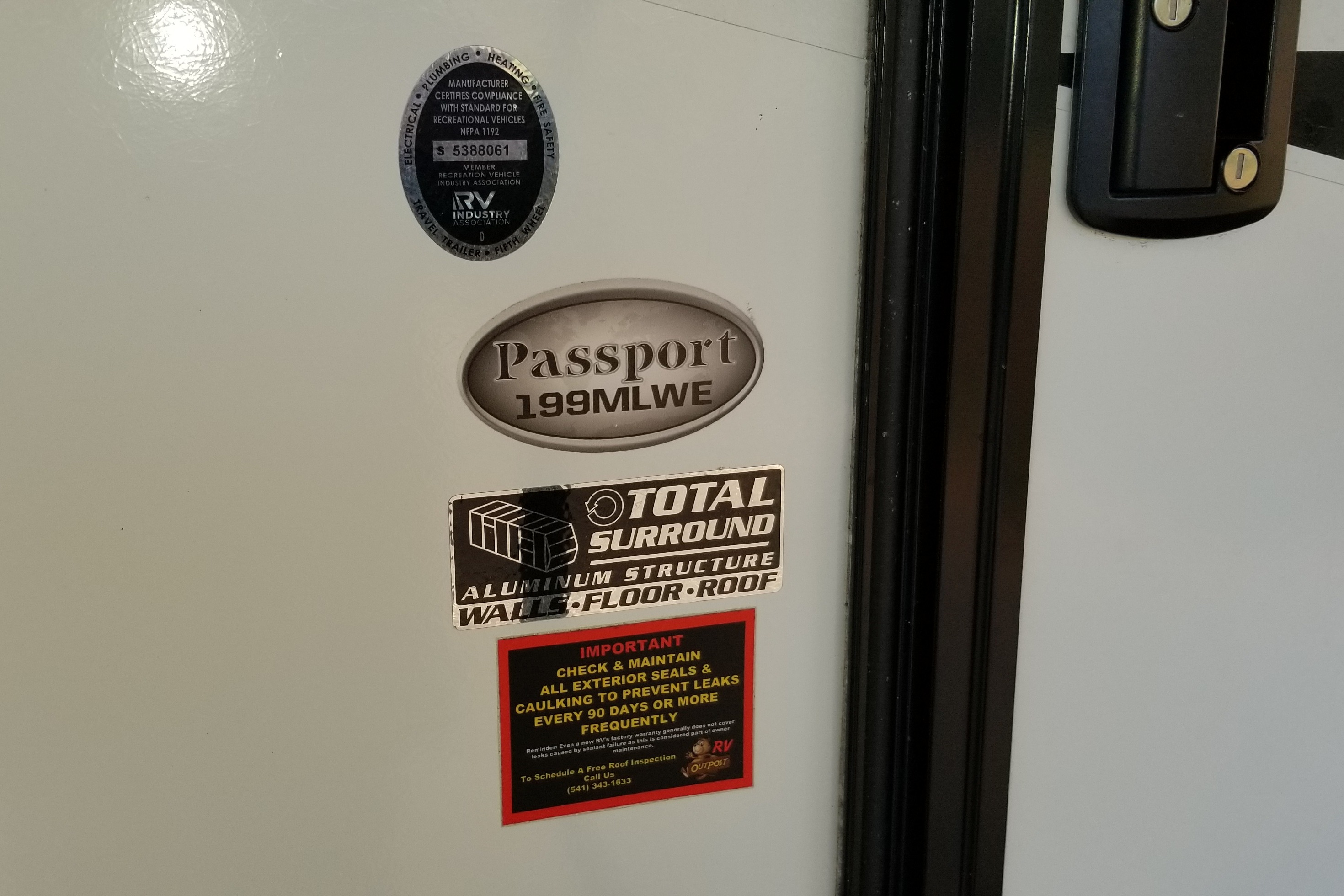 Keystone passport Travel Trailer