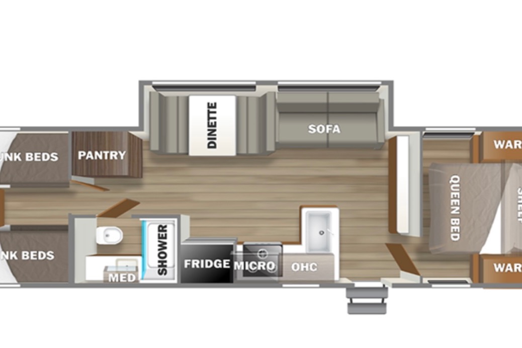 Richard's Prime Time Avenger LE 28QBSLE Travel Trailer