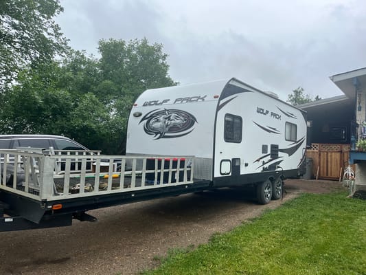 Ashley's Wolf Pack Toy Hauler
