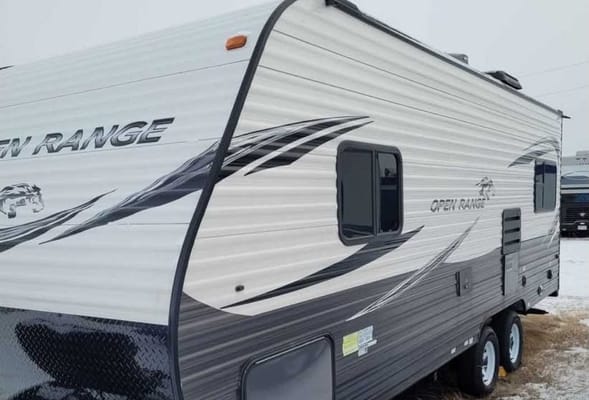 Perfect couples or small family trailer.