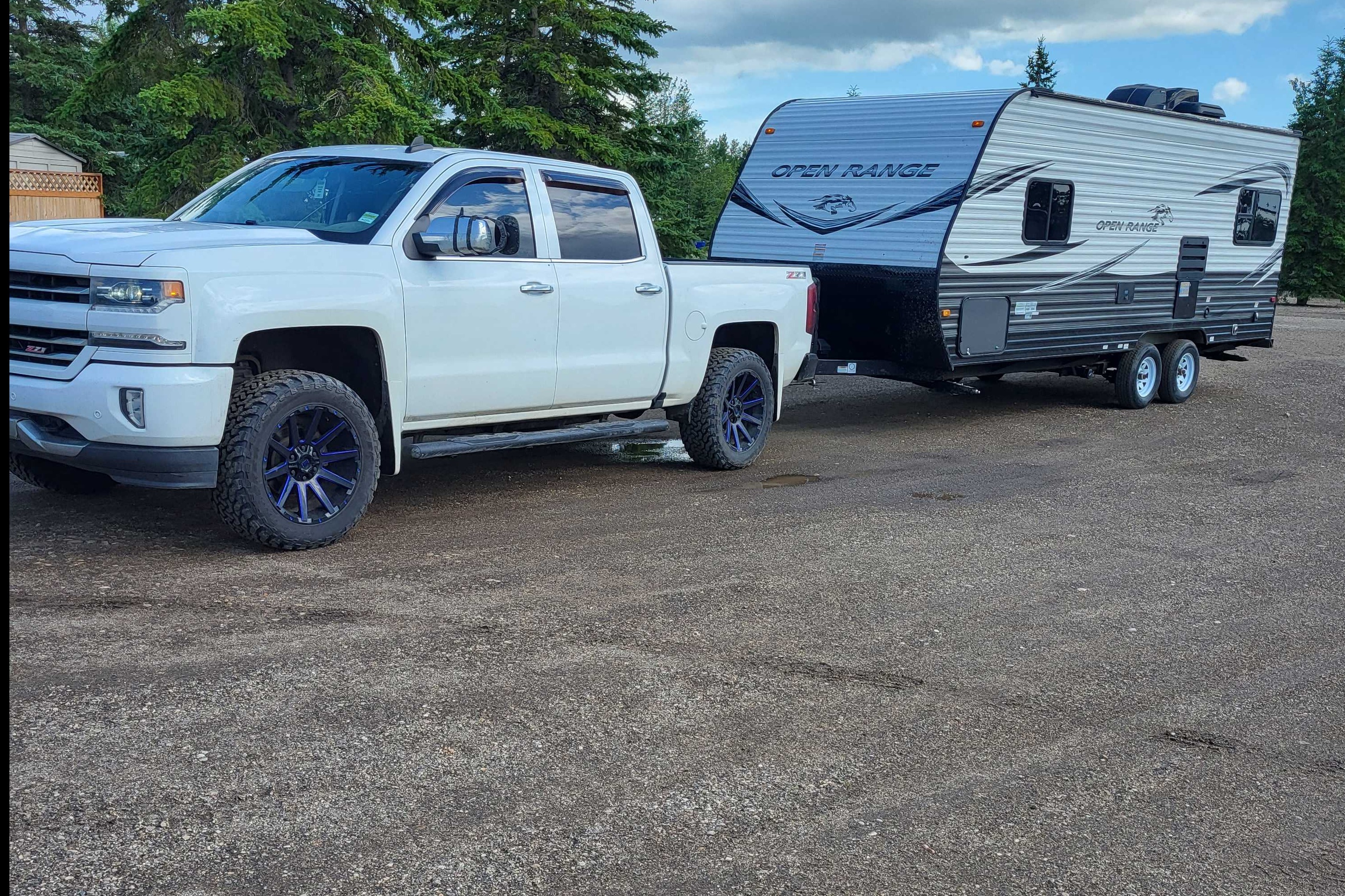 Perfect couples or small family trailer.