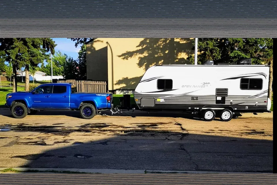 Perfect couples or small family trailer.