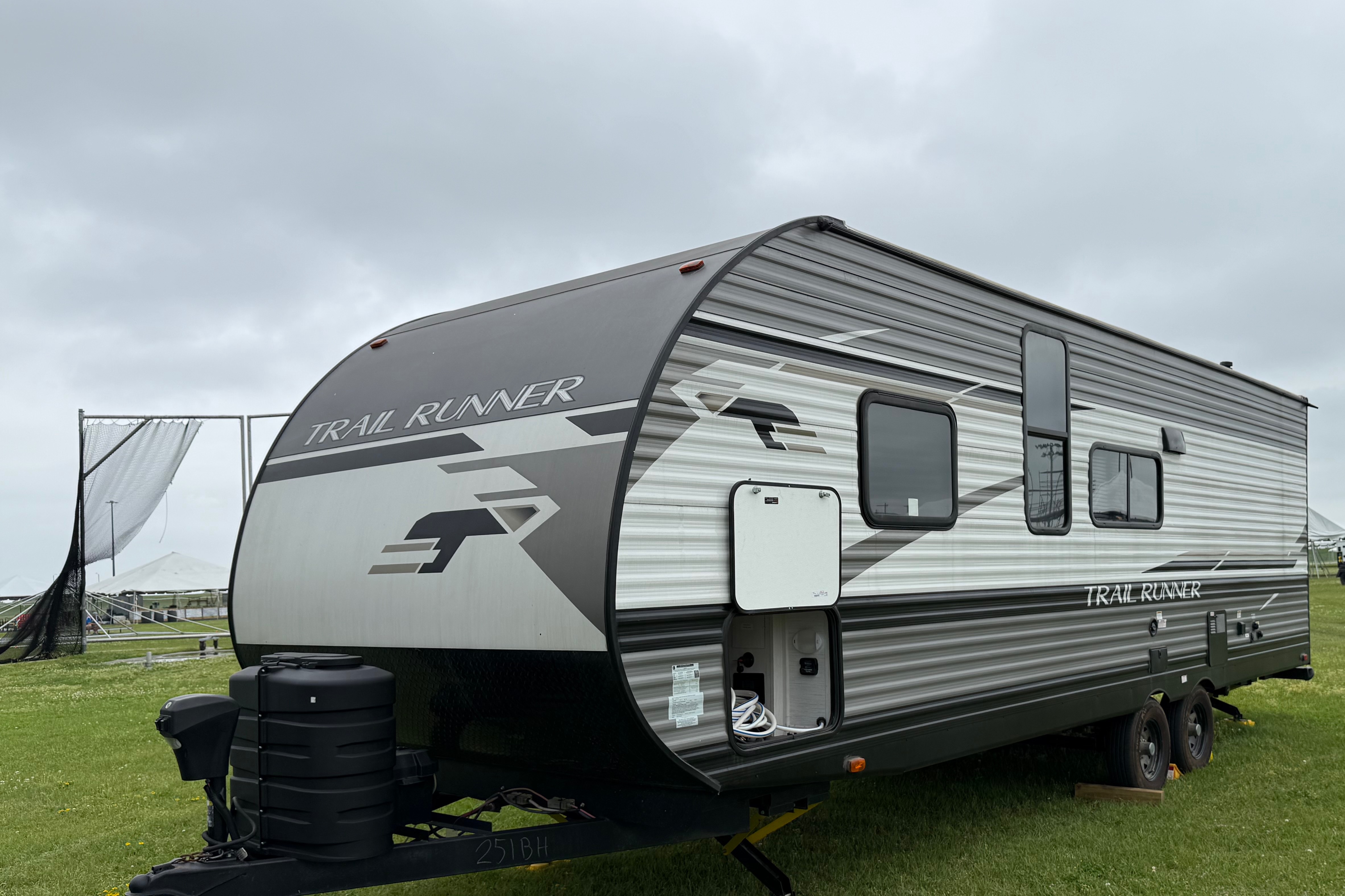 The happy camper