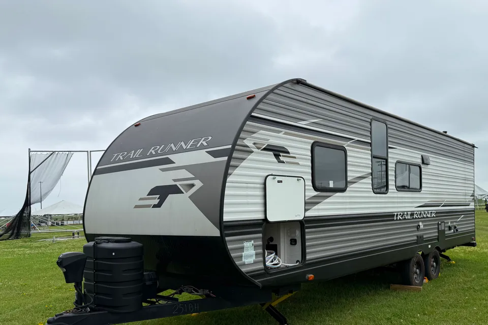 The happy camper
