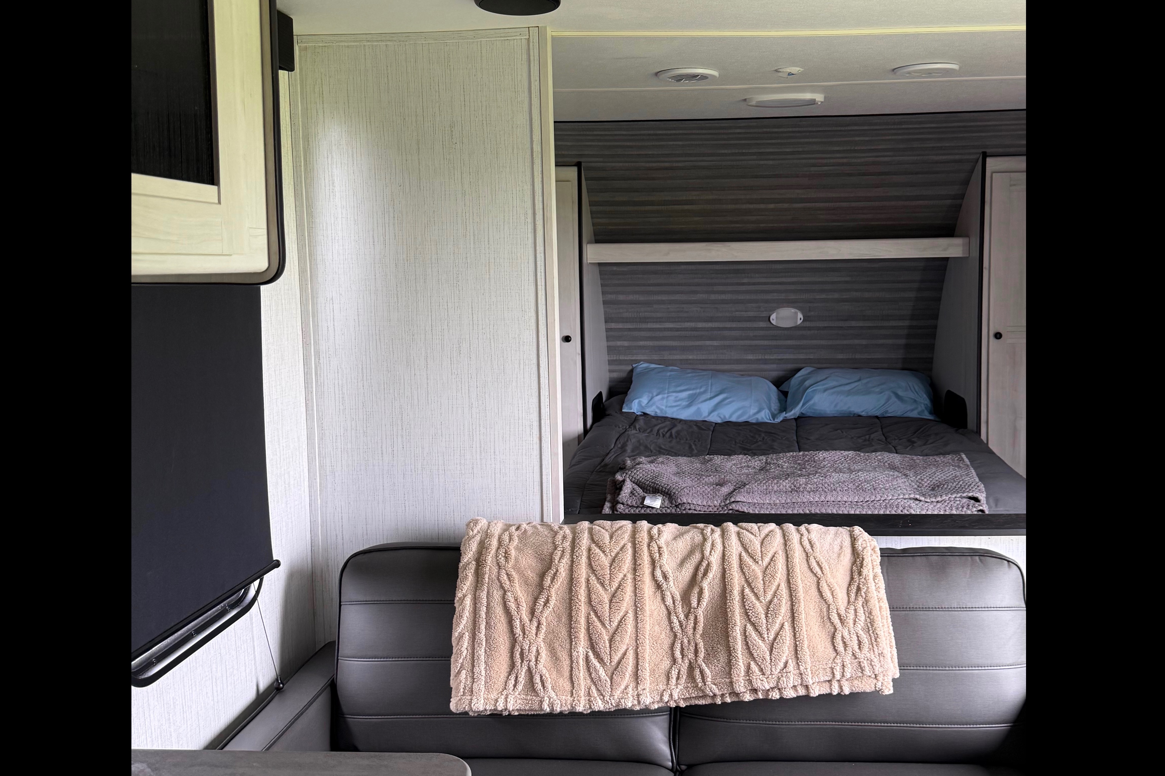 The happy camper