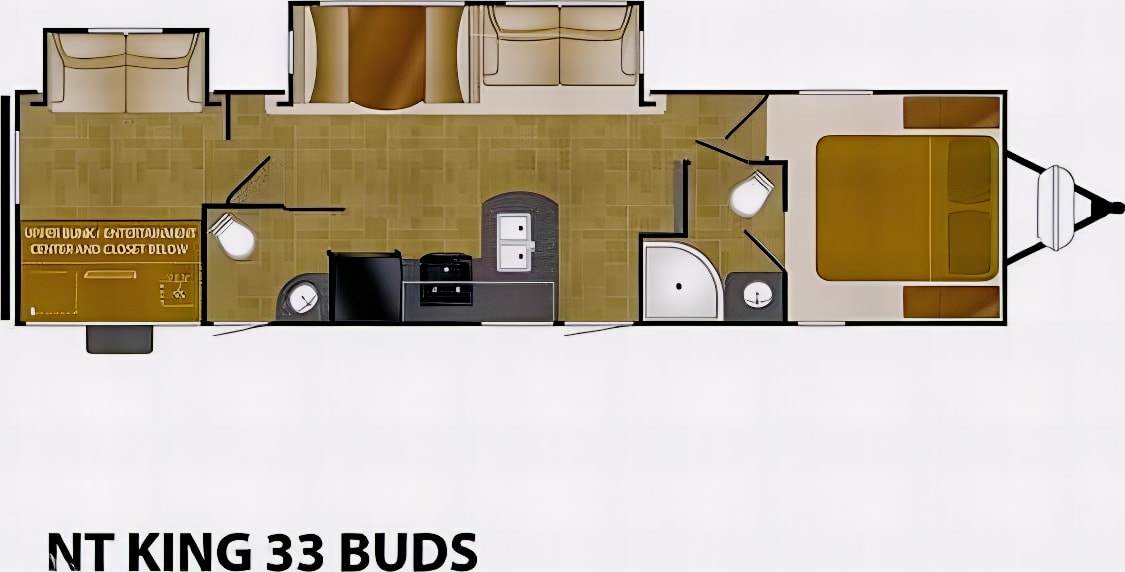 [16] Stress Free RVs - 2018 XXL - North Trail - 2BR /2BA Bunkhouse