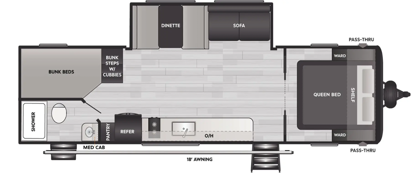 Carson's Keystone 26BX Travel Trailer