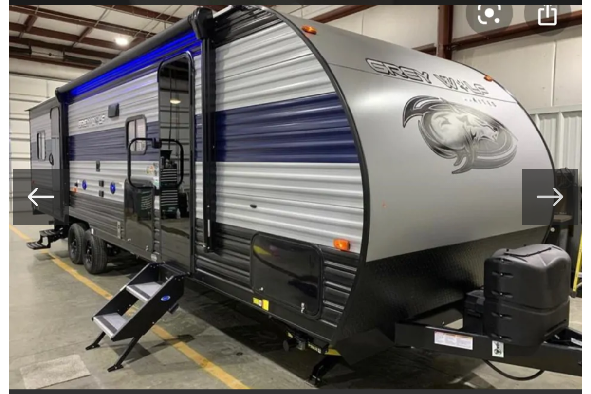 David's Grand River Grey Wolf Toy Hauler
