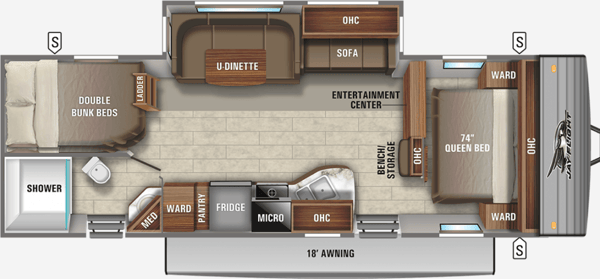 Nathan's Jayco 28BHBE Travel Trailer