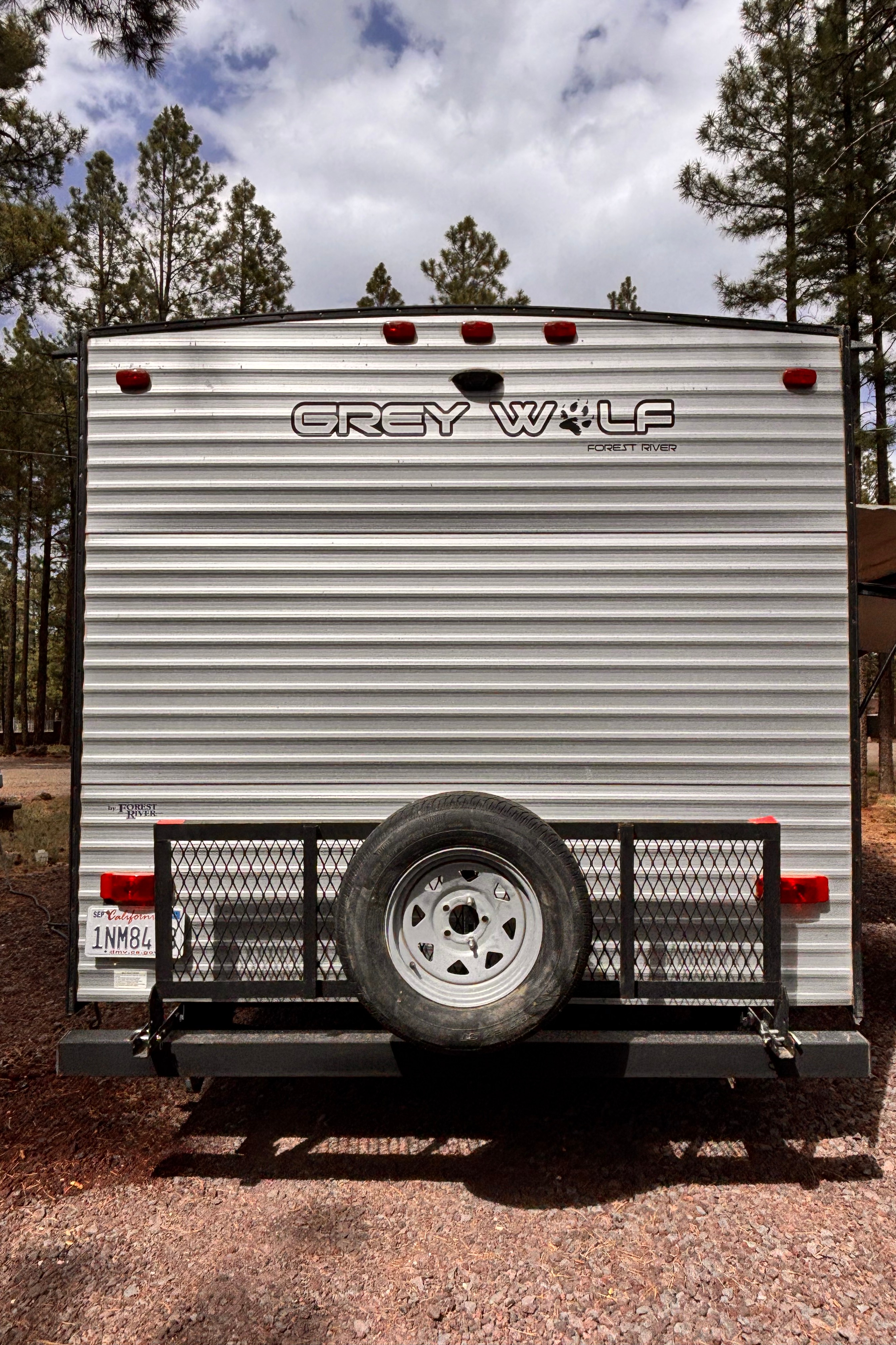 DARK SKY - Forest River GREY WOLF Travel Trailer