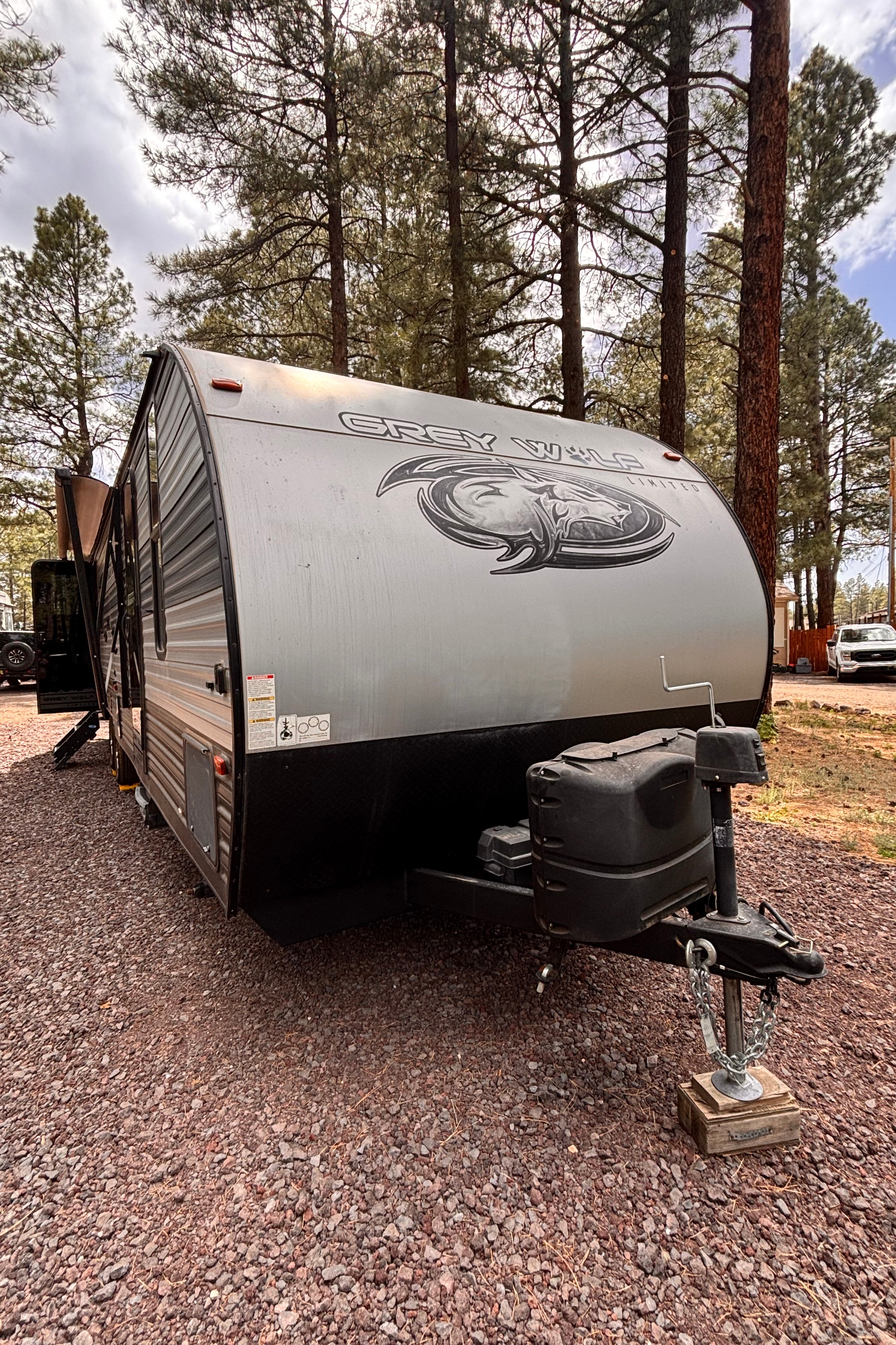 DARK SKY - Forest River GREY WOLF Travel Trailer