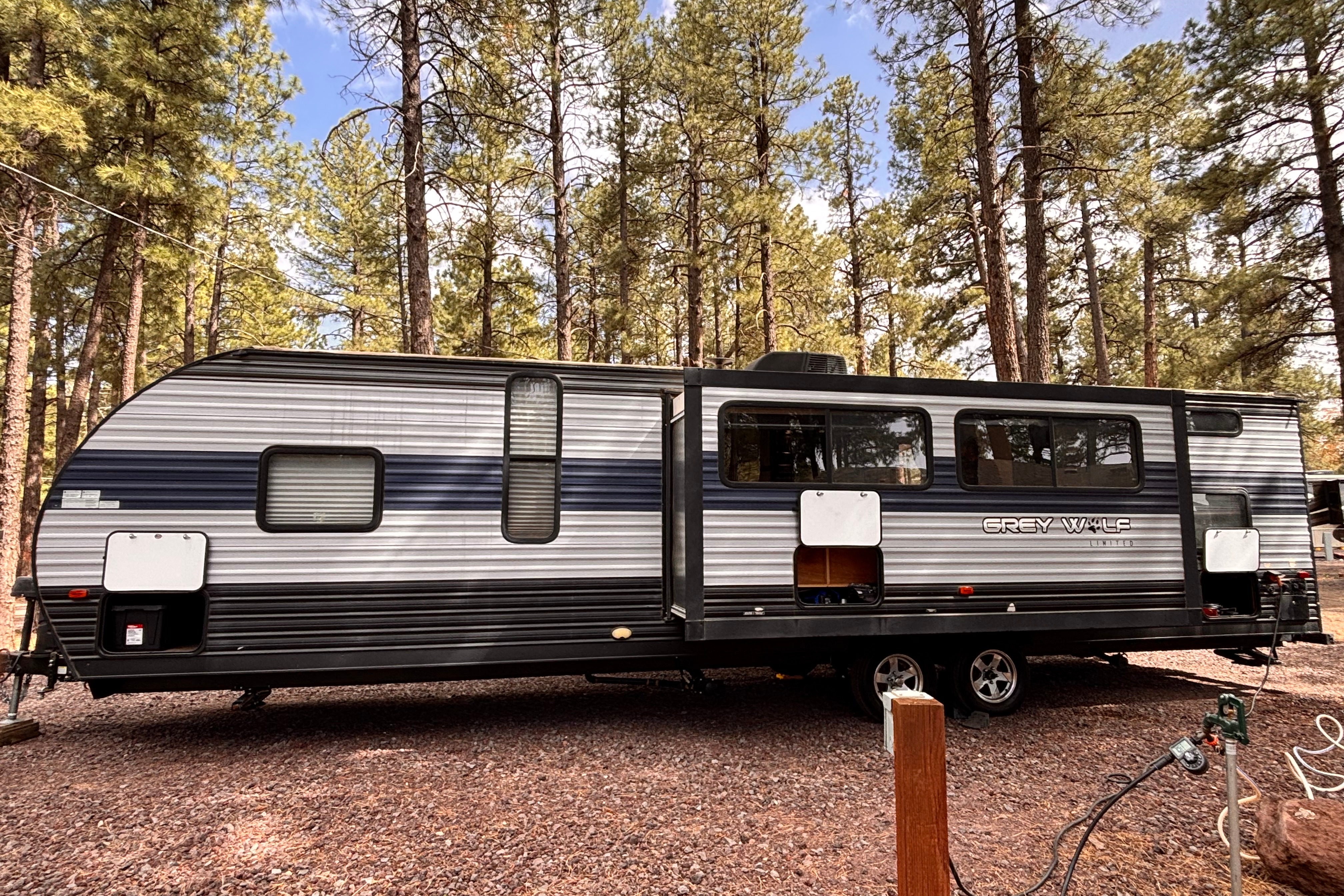 DARK SKY - Forest River GREY WOLF Travel Trailer
