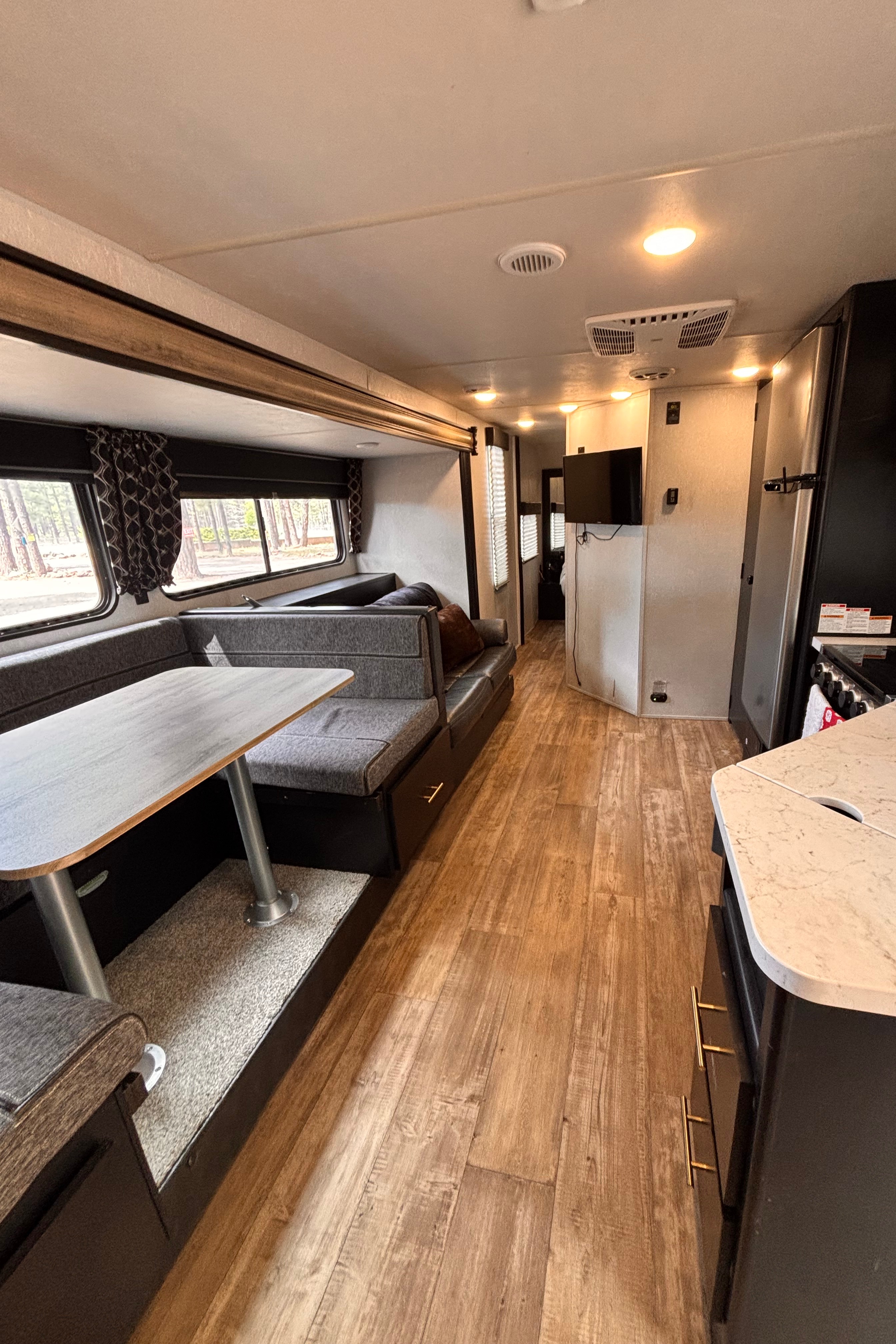 DARK SKY - Forest River GREY WOLF Travel Trailer