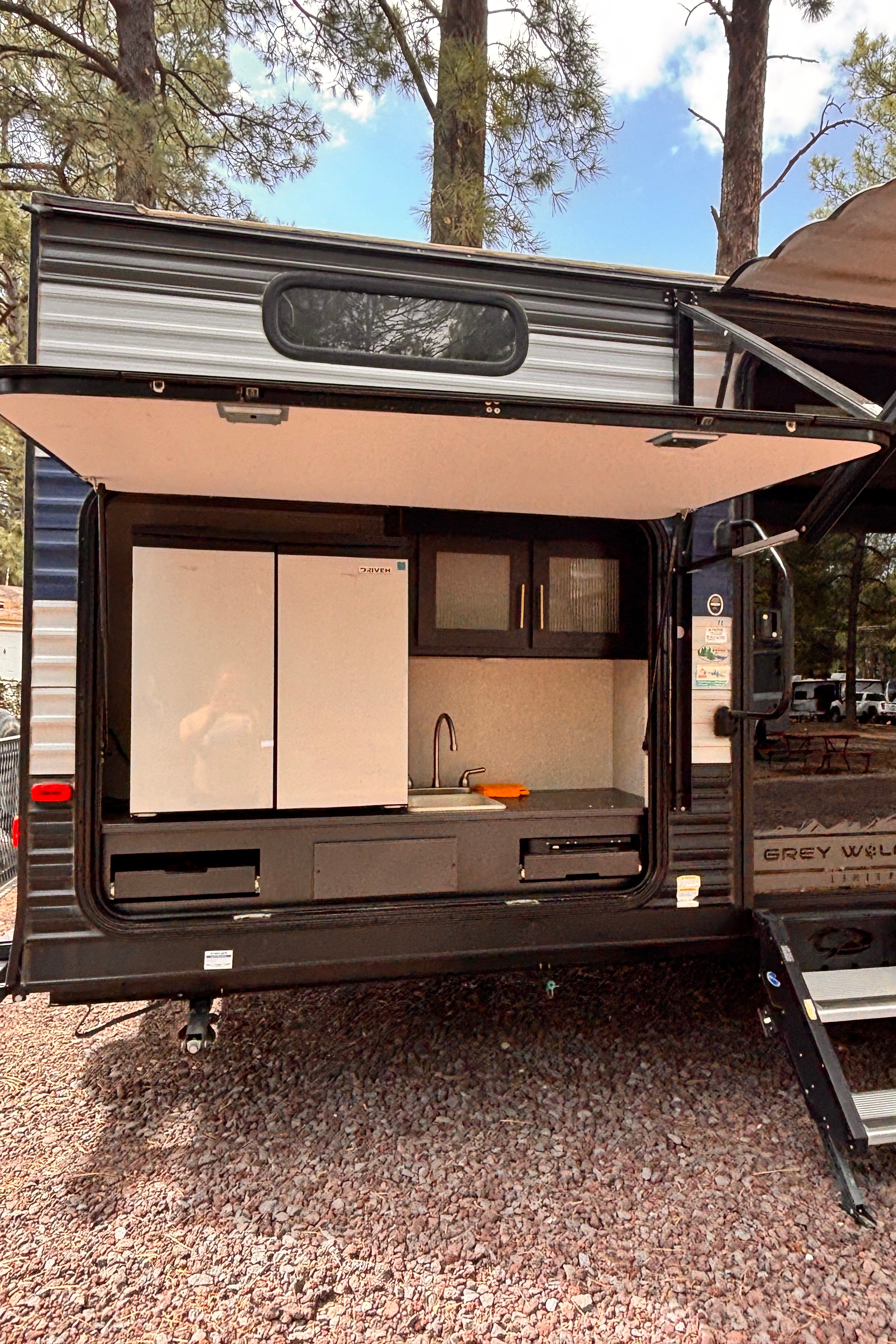 DARK SKY - Forest River GREY WOLF Travel Trailer