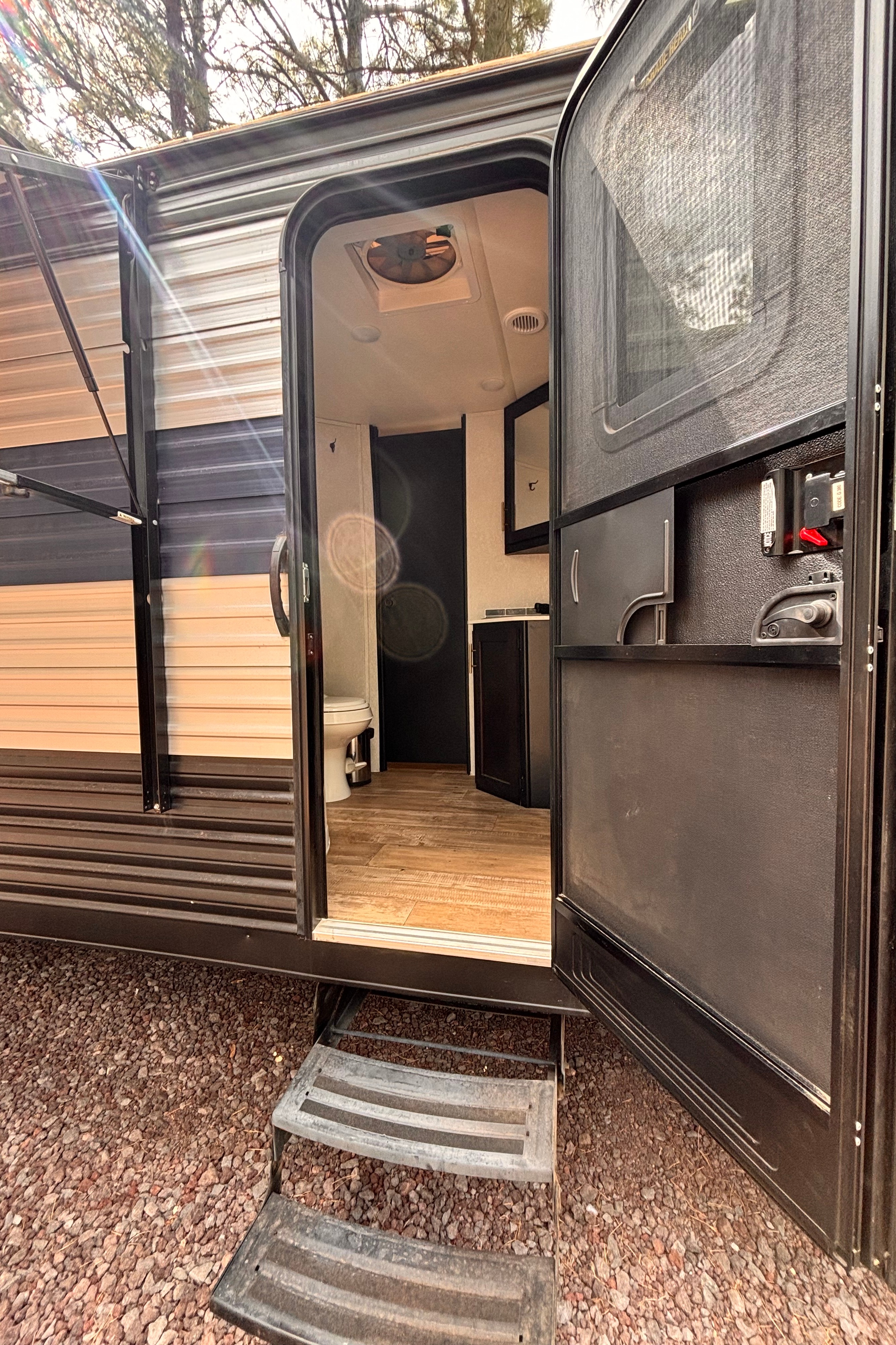 DARK SKY - Forest River GREY WOLF Travel Trailer