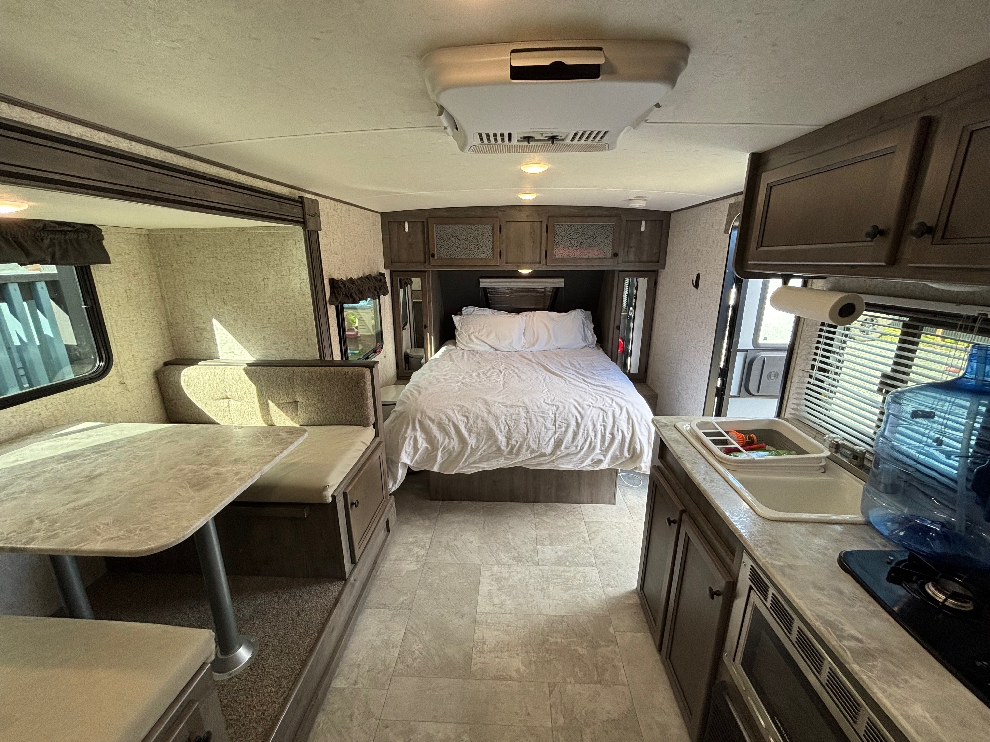 Family friendly travel trailer