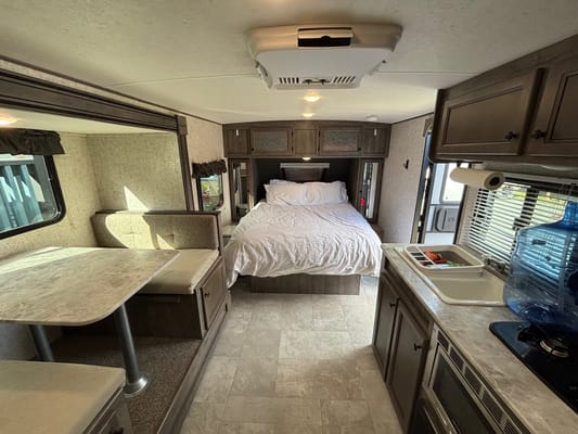 Family friendly travel trailer