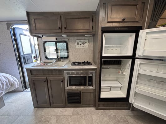 Family friendly travel trailer