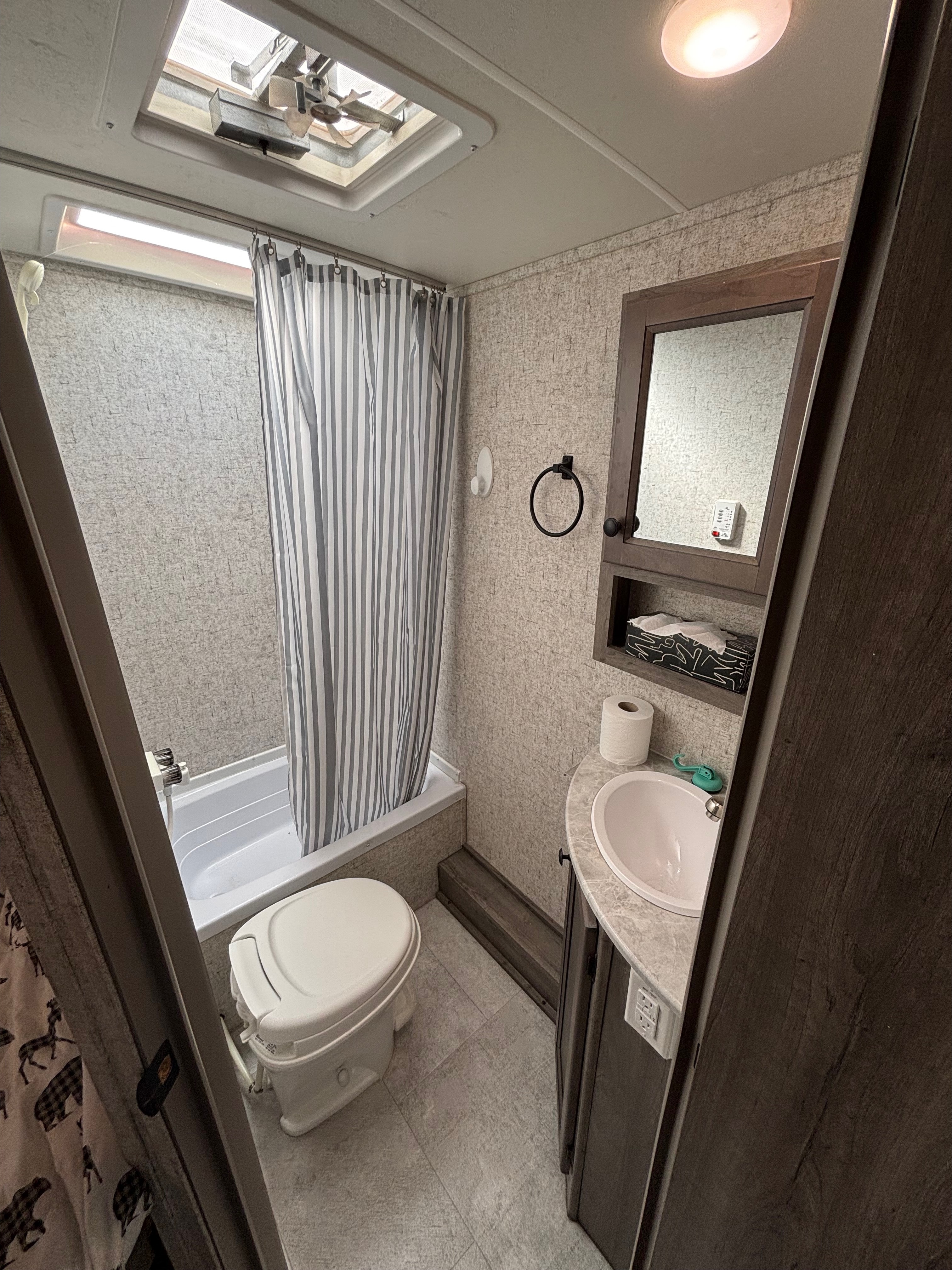 Family friendly travel trailer