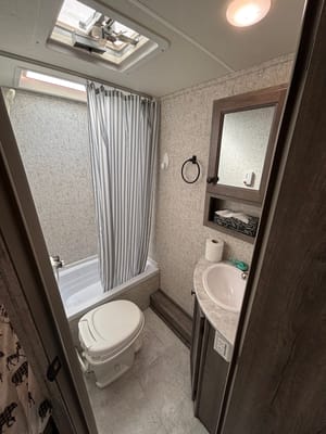 Family friendly travel trailer