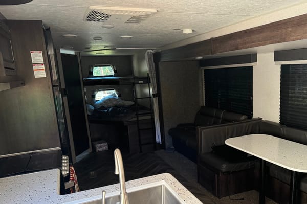 Sunflower RV Rentals KZ Sportsmen LE Bunkhouse Travel Trailer.