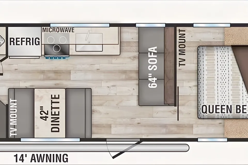 New 2022 Getaway 26ft Trailer